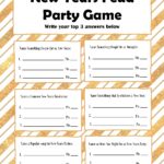 Free Printable New Years Activities - New Years Eve Games Printable - Printable New Year Banners