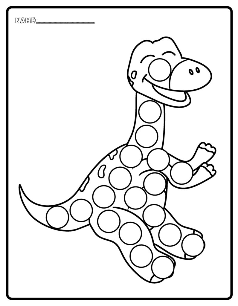 Free Printable Preschool Do A Dot Art Printables - Dot Shapes Painting Printable Preschool Worksheets Worksheet Shape Kids ...