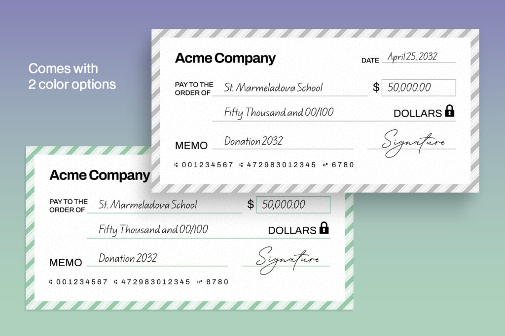 giant check template giant check template