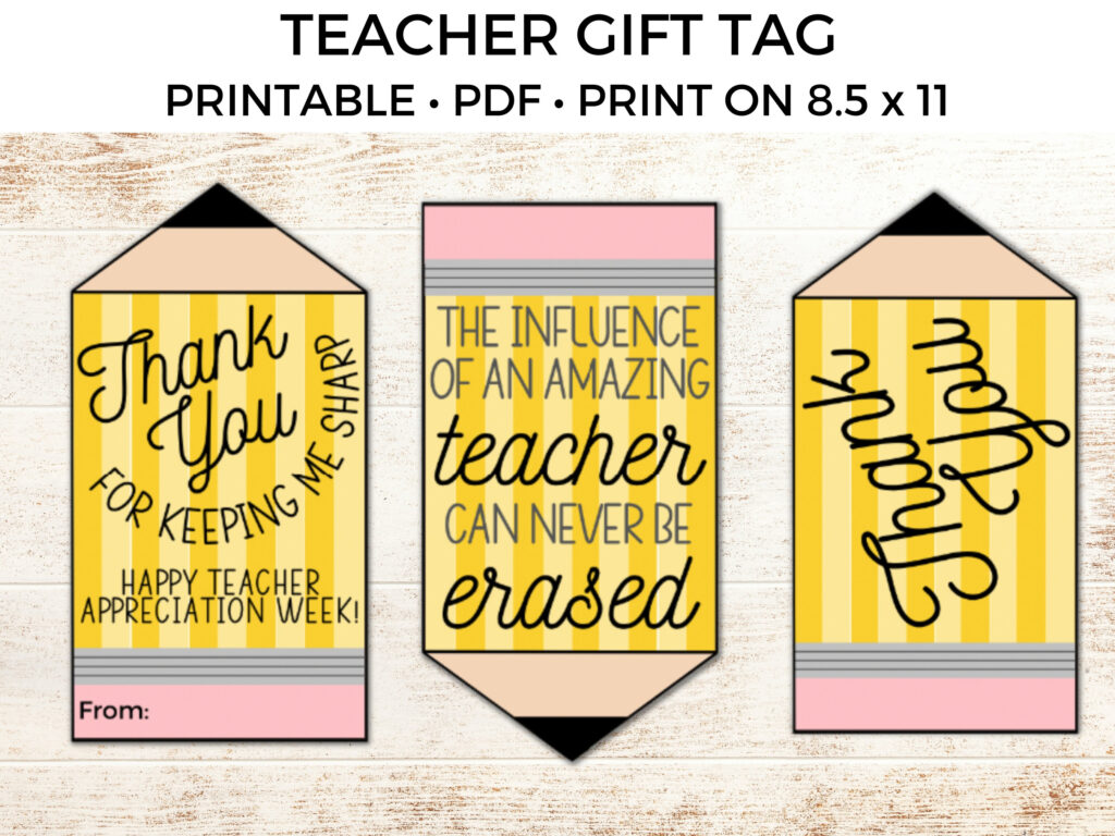 Gift Tags For Teachers Printable – Teacher Appreciation Printable Tags, Thank You Gift Tags Printable … Gift Tags For Teachers Printable - Teacher Appreciation Printable Tags, Thank You Gift Tags Printable ...