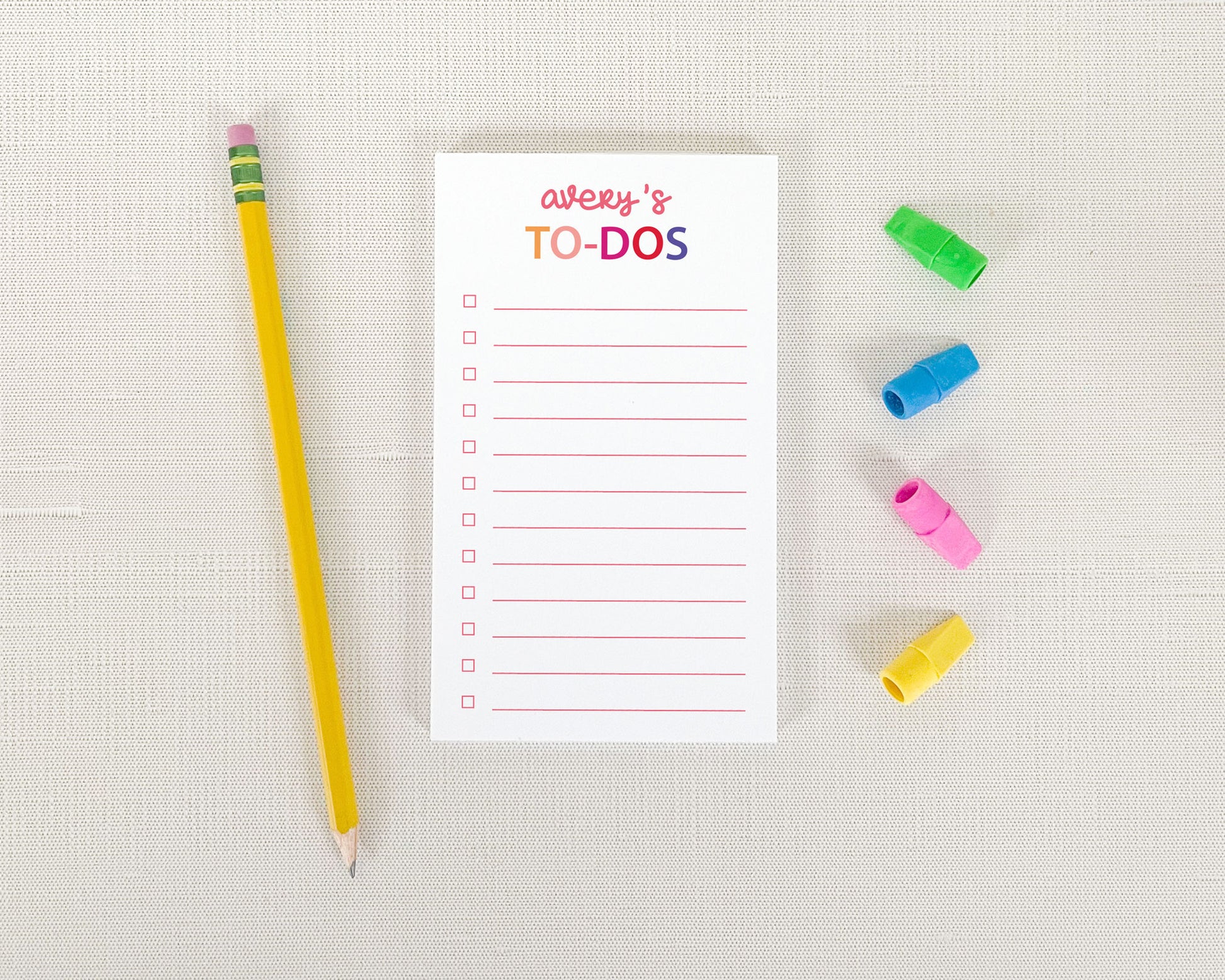 Kids To Do List Template - personalized kids to do list notepad