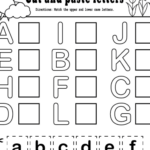 Letter A Cut And Paste Worksheets - Printable Cut And Paste Alphabet Worksheets Pdf Printable Mmse ...
