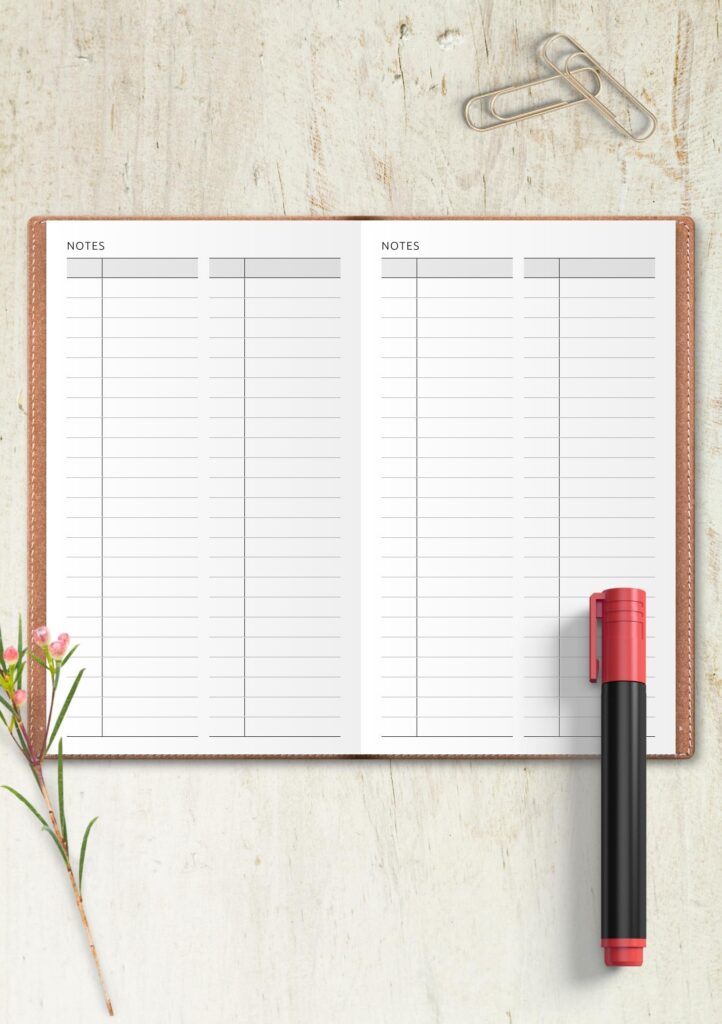 list 2 column