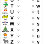 Matching Uppercase And Lowercase Letters - Uppercase And Lowercase Letters Worksheet - Adriansonfifth