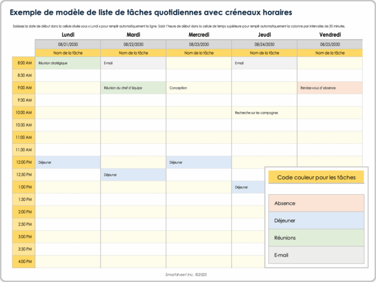 Modèle Check-List À Télécharger - best to do list excel templates