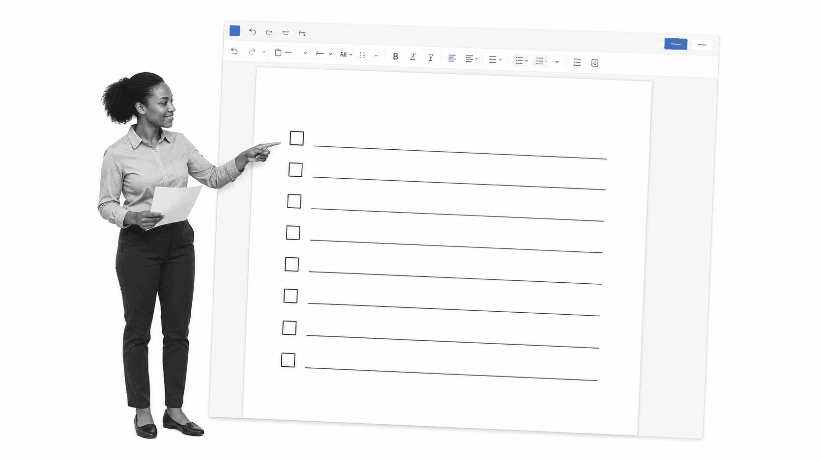 Modèle De Checklist Gratuit Word - checklist template word