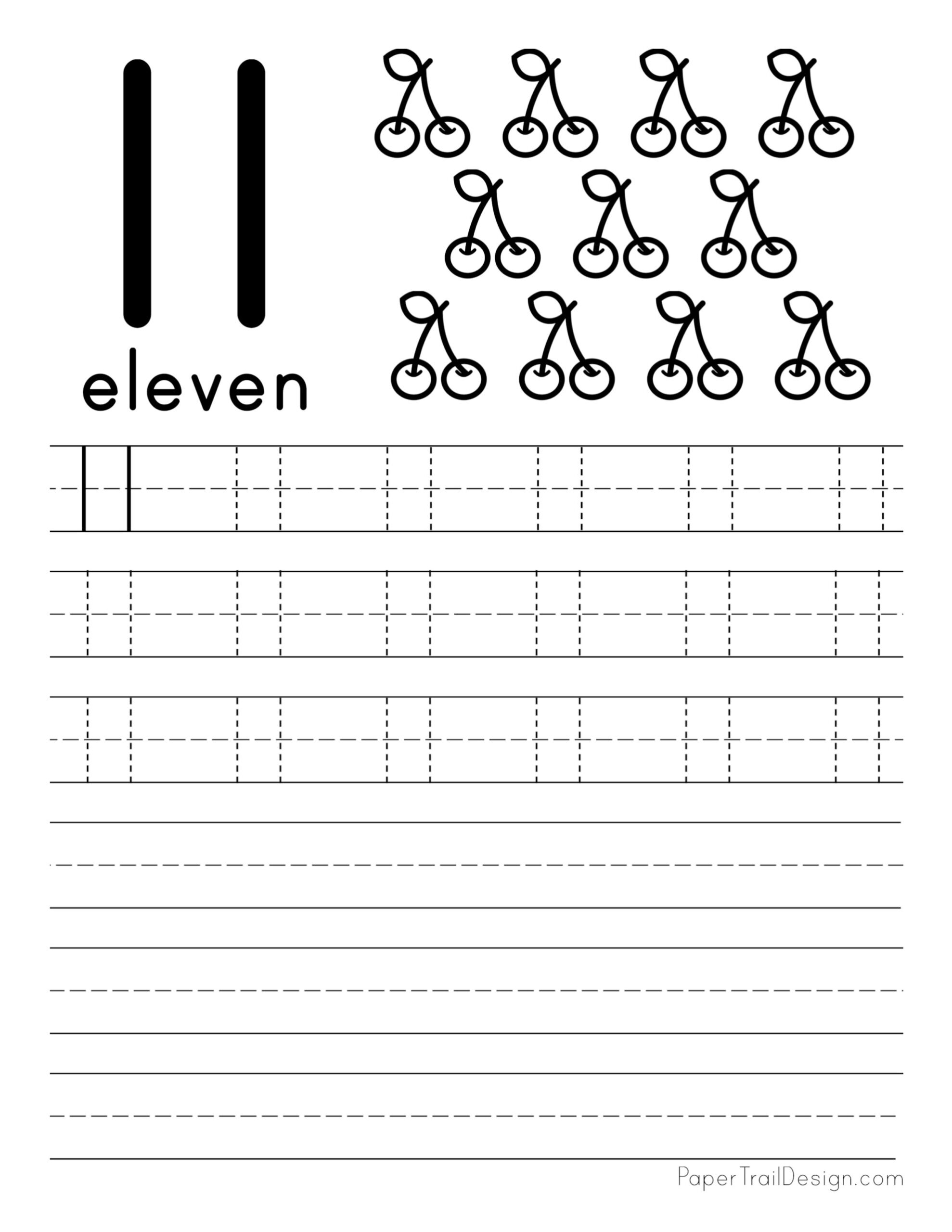 Number 11 Worksheets For Preschool - Engaging Number 11 Worksheets for Preschoolers | Fun Learning Activities
