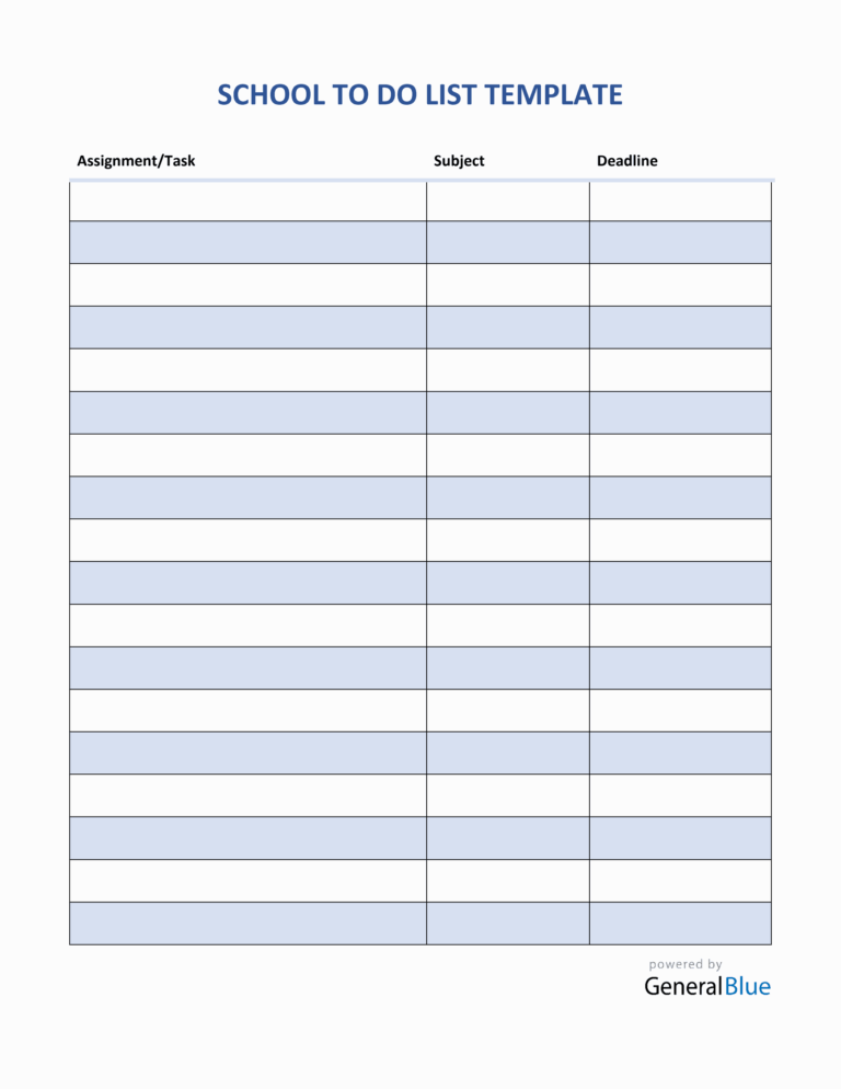 Online School To Do List Template - tgf3vc7hc