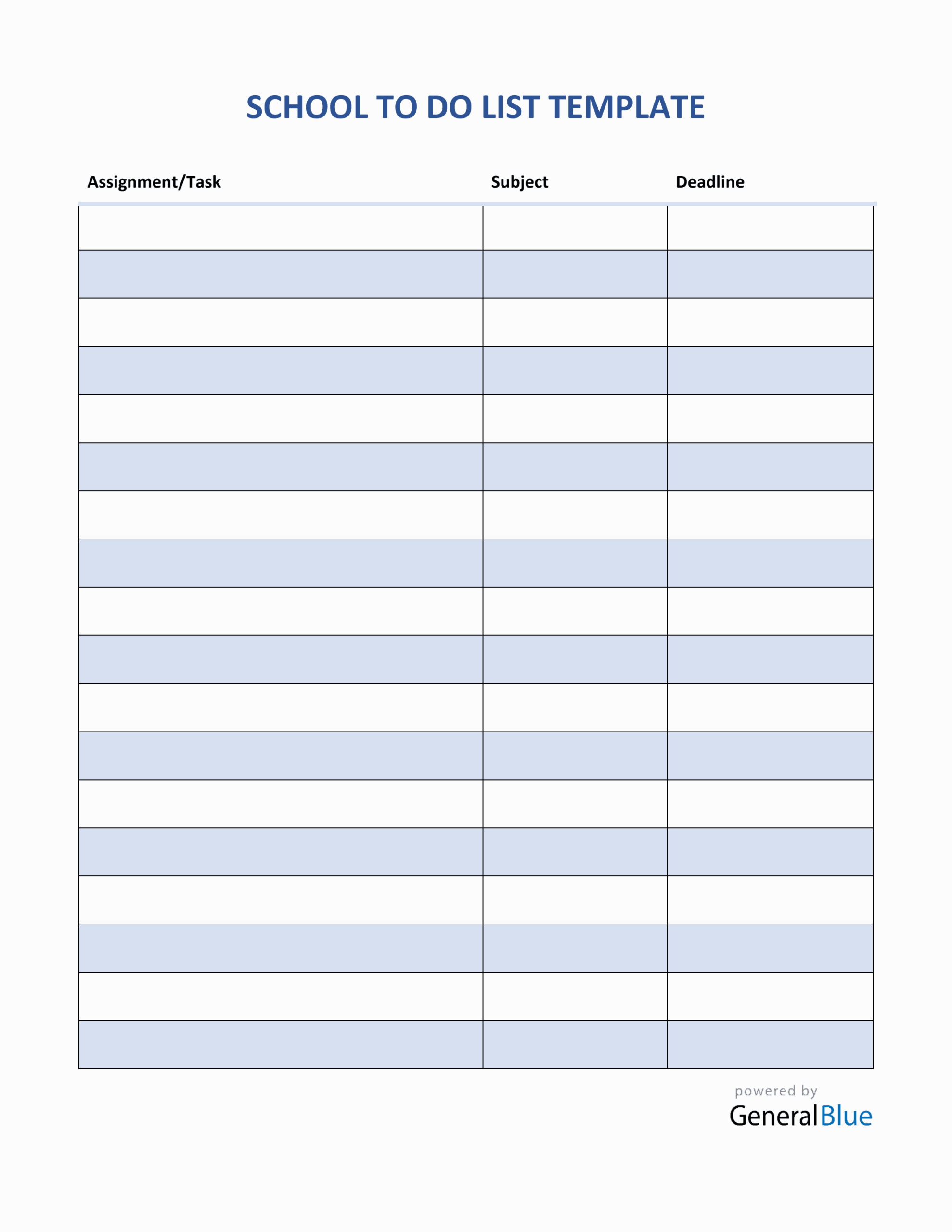 Online School To Do List Template - tgf3vc7hc