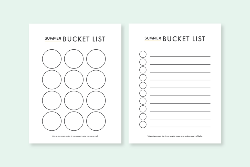 our familys summer bucket list and a free printable for you our familys summer bucket list and a free printable for you