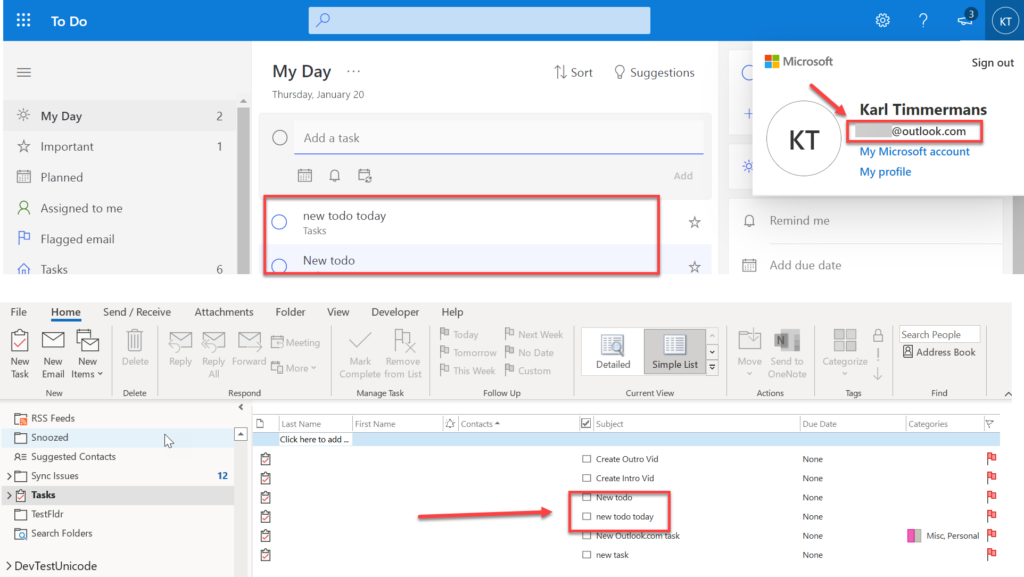 Outlook To Do List Template - how do i show the microsoft to do list in outlook