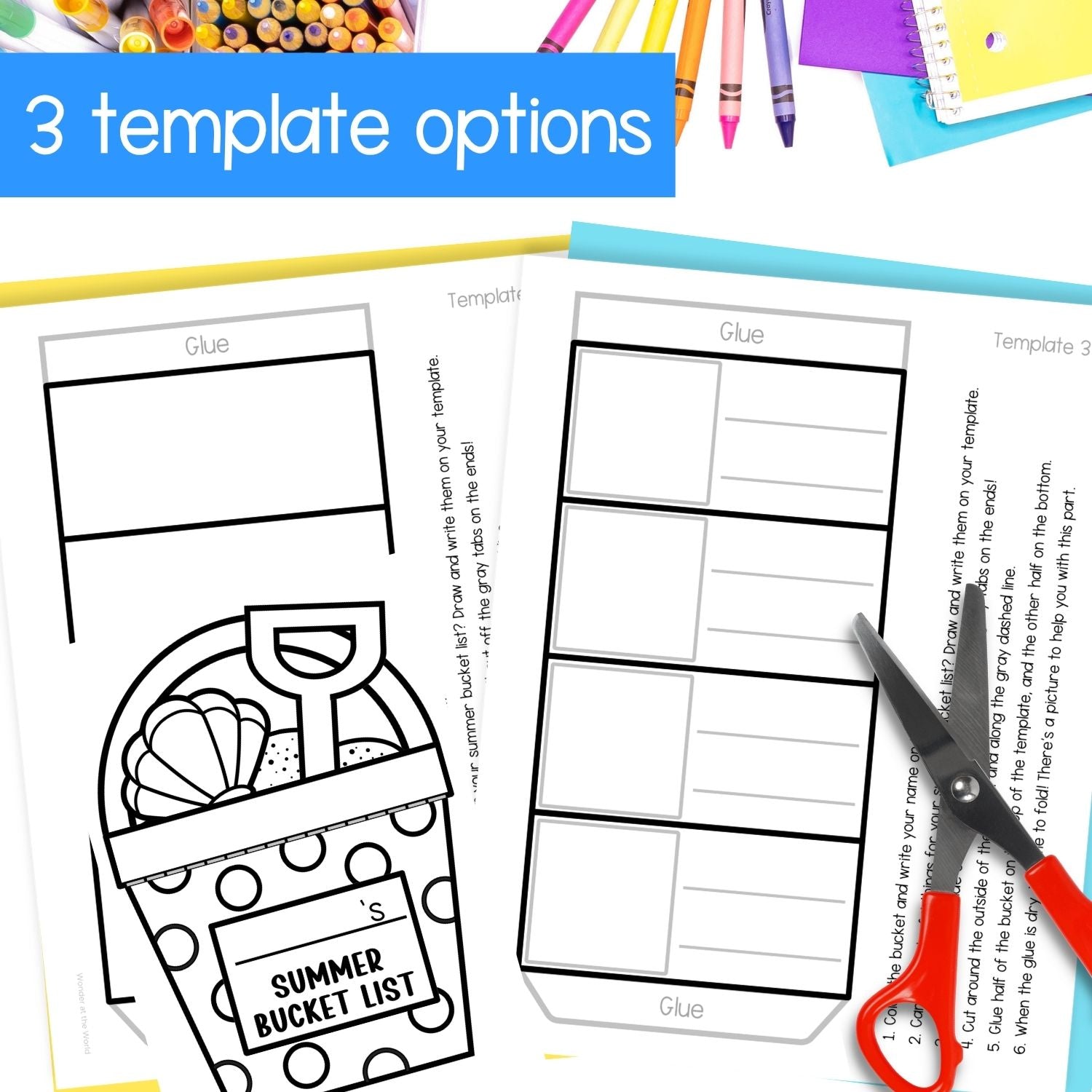 Outside To Do List Template - summer bucket list