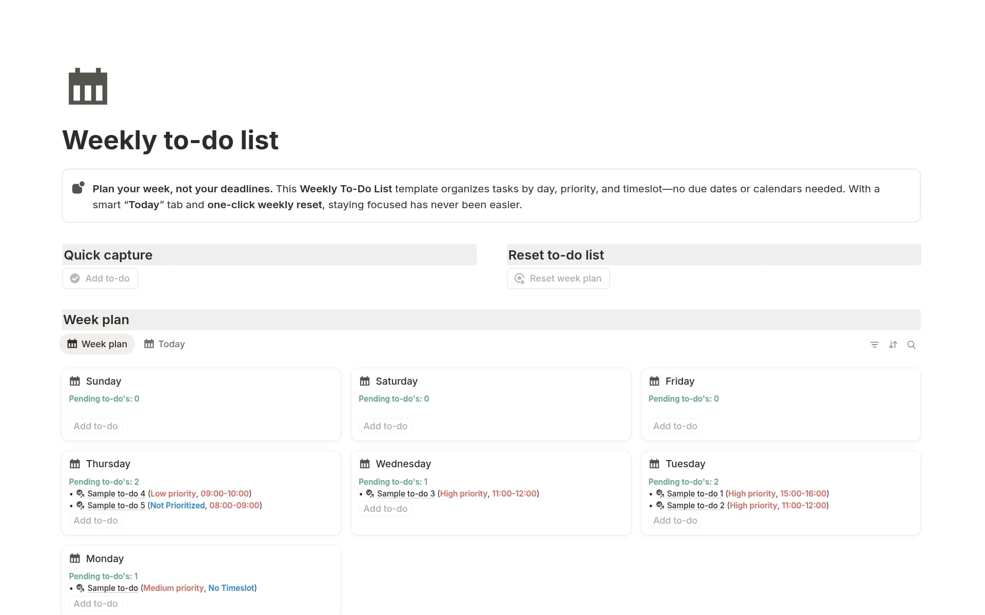 Pending To Do List Template - weekly to do list 583