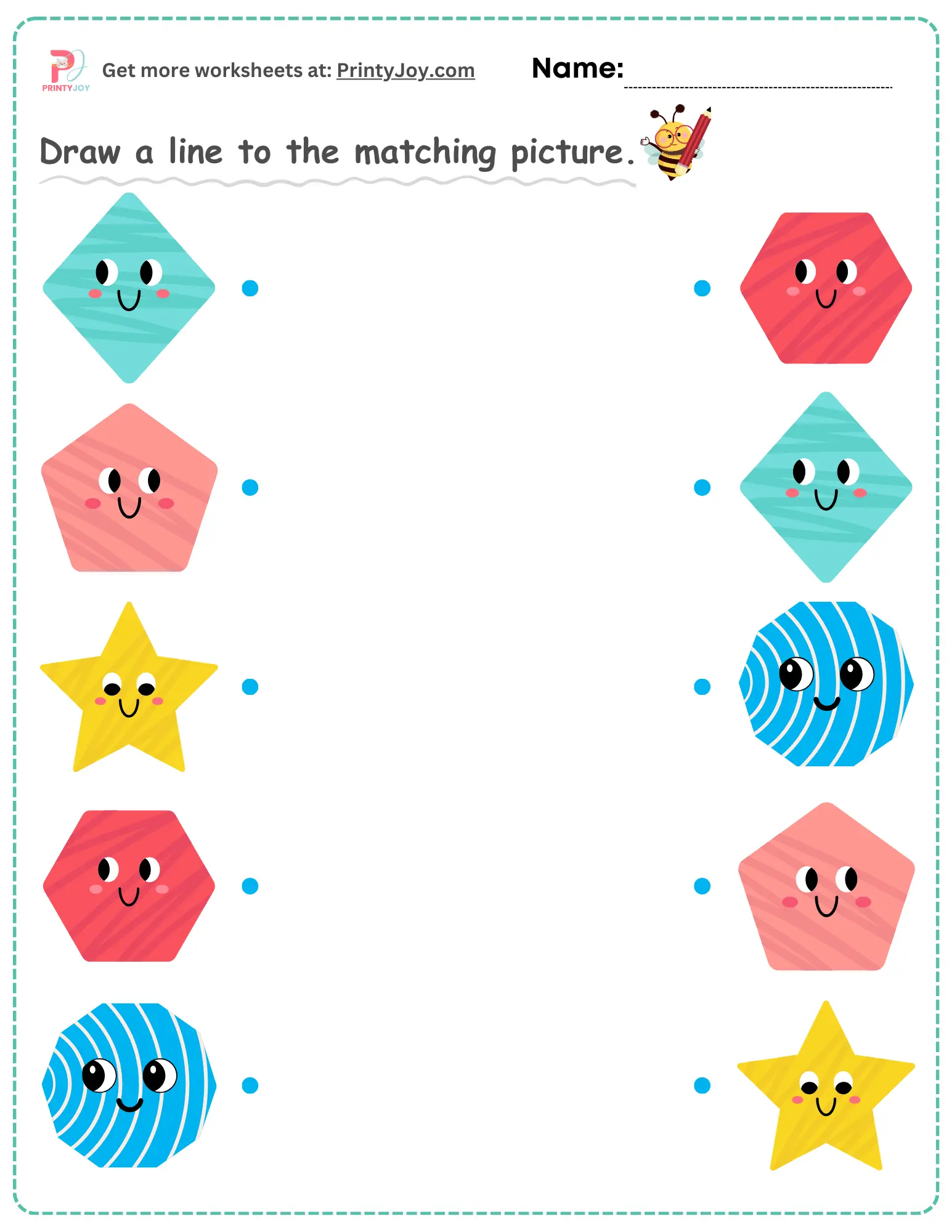 Picture To Picture Matching Worksheets - Matching Worksheet Logo