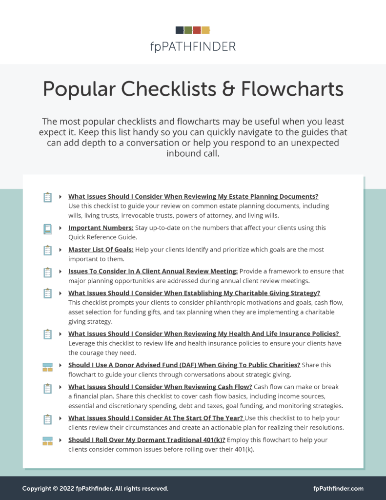 popular checklists and flowcharts popular checklists and flowcharts