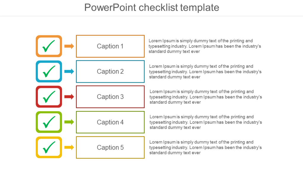 powerpoint checklist template 6335 powerpoint checklist template 6335