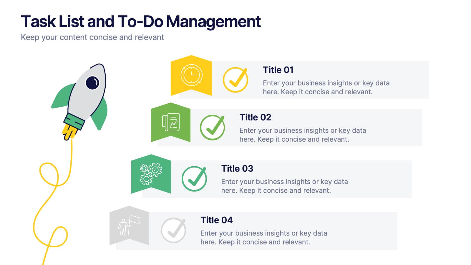 Powerpoint To-Do List Template Free - task list and to do management presentation