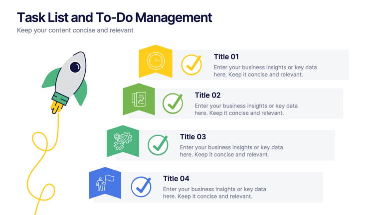 Powerpoint To Do List Template Free - task list and to do management presentation
