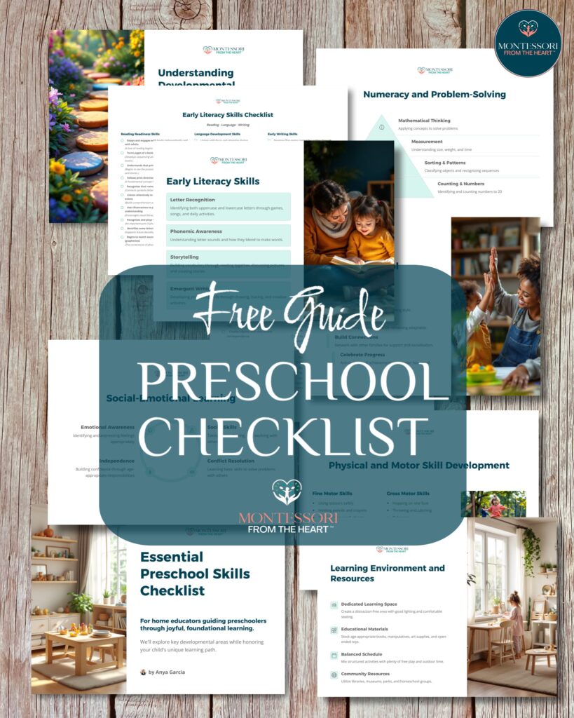 preschool readiness free checklist