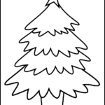 Printable Christmas Tree Color Page - Free Printable Coloring Pages Of Christmas Trees - Printable Calendars ...