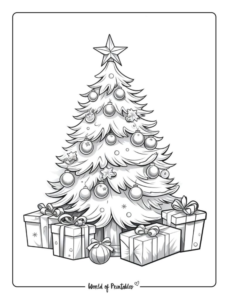 Printable Coloring Pages Of Christmas Trees – Free Christmas Tree Coloring Pages To Print Printable Coloring Pages Of Christmas Trees - Free Christmas Tree Coloring Pages To Print