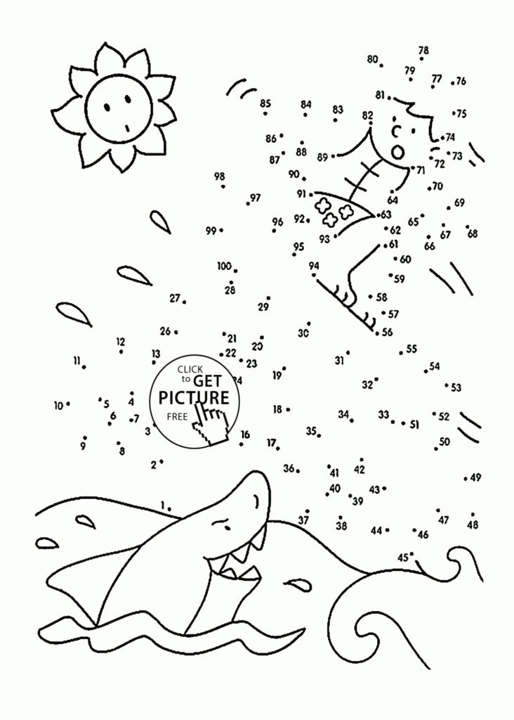 Printable Connect The Dots For Kids – Dot To Dots For Kids Printable Connect The Dots For Kids - Dot To Dots For Kids