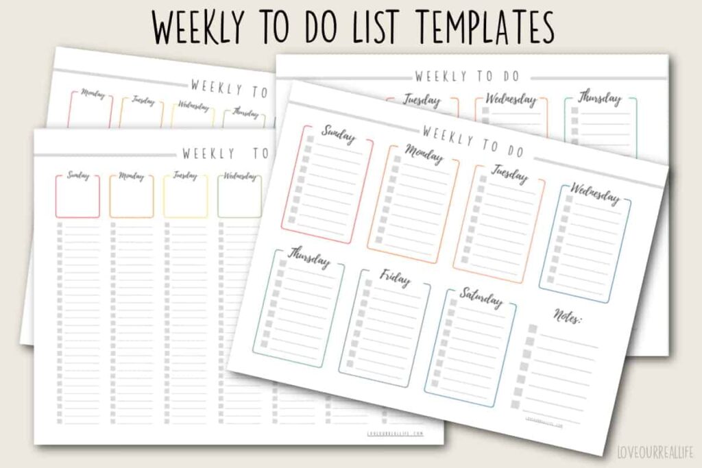 Printable To Do Checklist Free – weekly to do list templates Printable To Do Checklist Free - weekly to do list templates