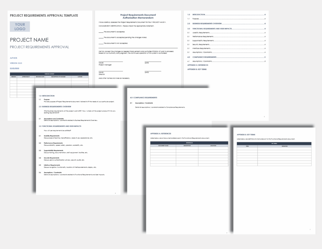 project approval forms templates