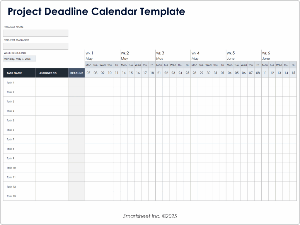 project calendar templates project calendar templates