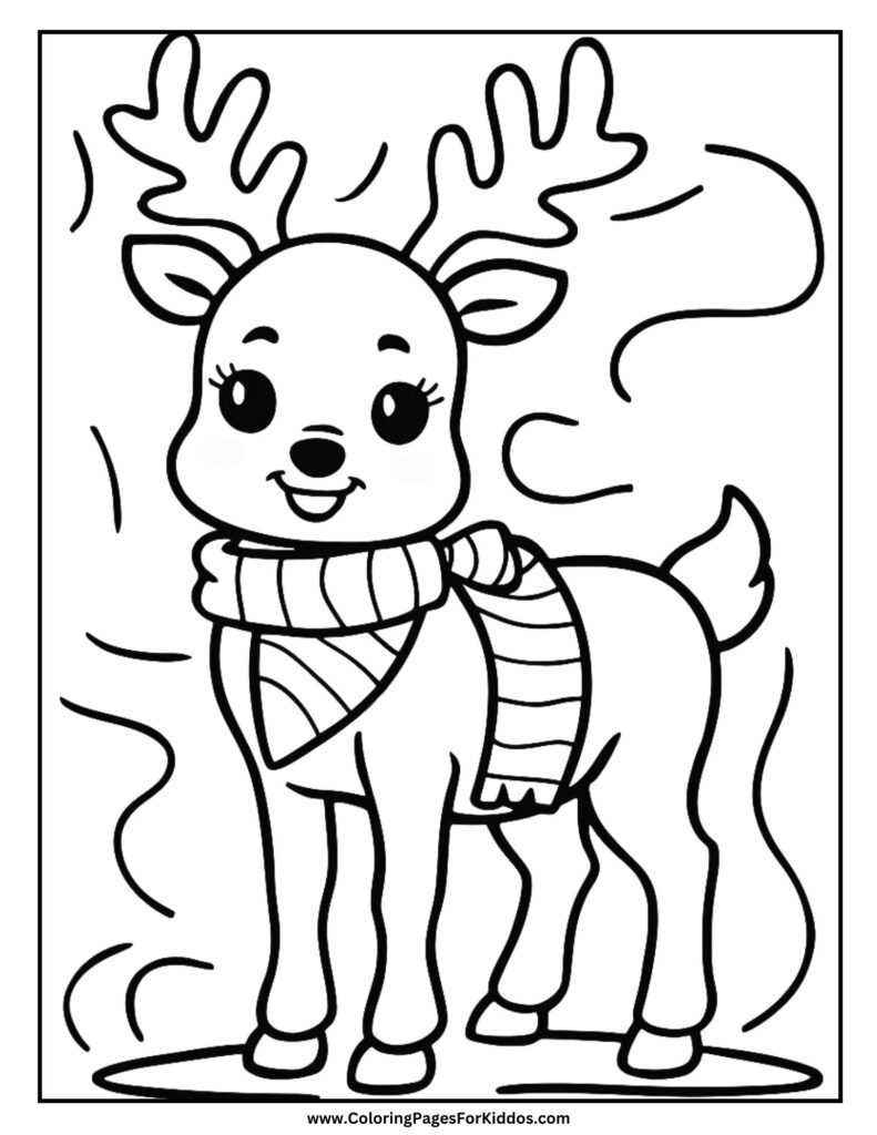 Reindeer Coloring Pages Free Printable – Reindeer Printable Coloring Pages Reindeer Coloring Pages Free Printable - Reindeer Printable Coloring Pages
