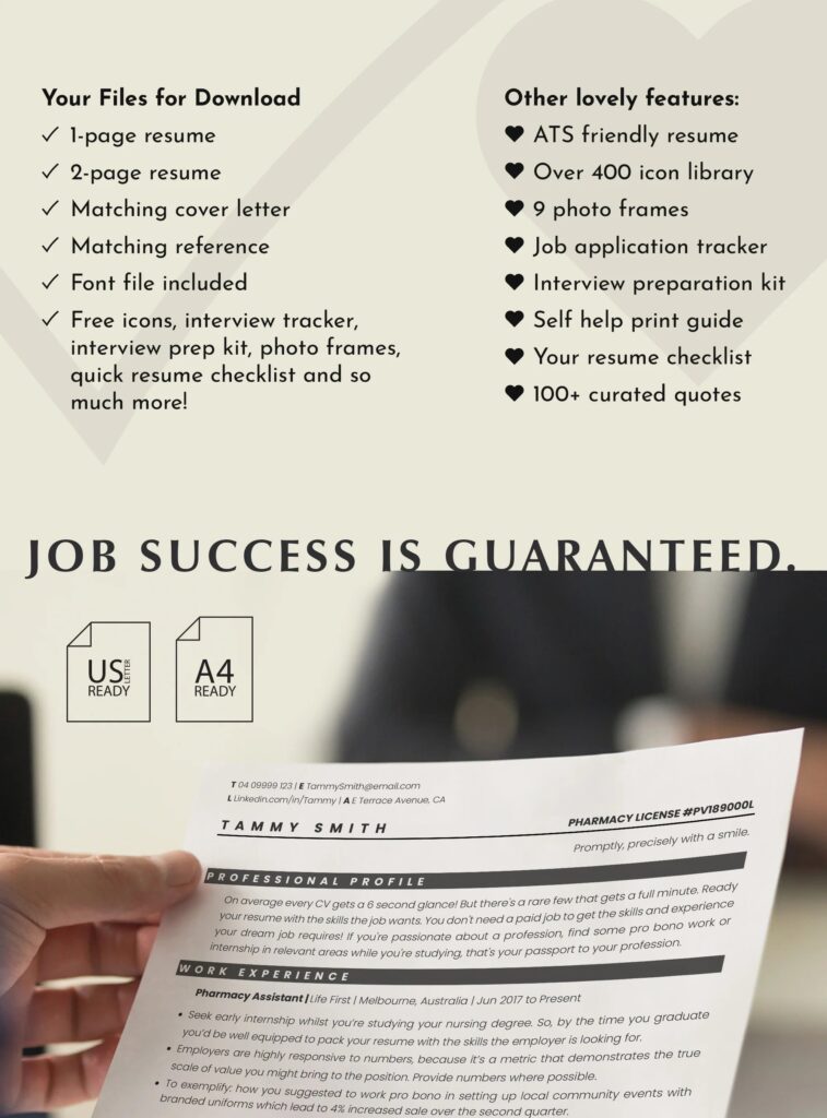 retail pharmacist cv template tammy white