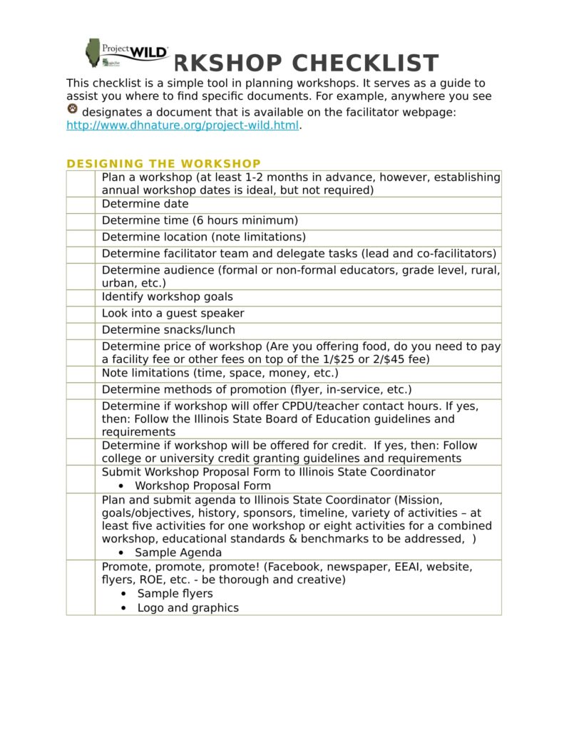 Sample Things To Do Checklist - to do list templates