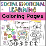 Social Emotional Coloring Pages Free - FREEBIE Social Emotional Coloring Pages 3 Printable SEL Worksheets ALL ...