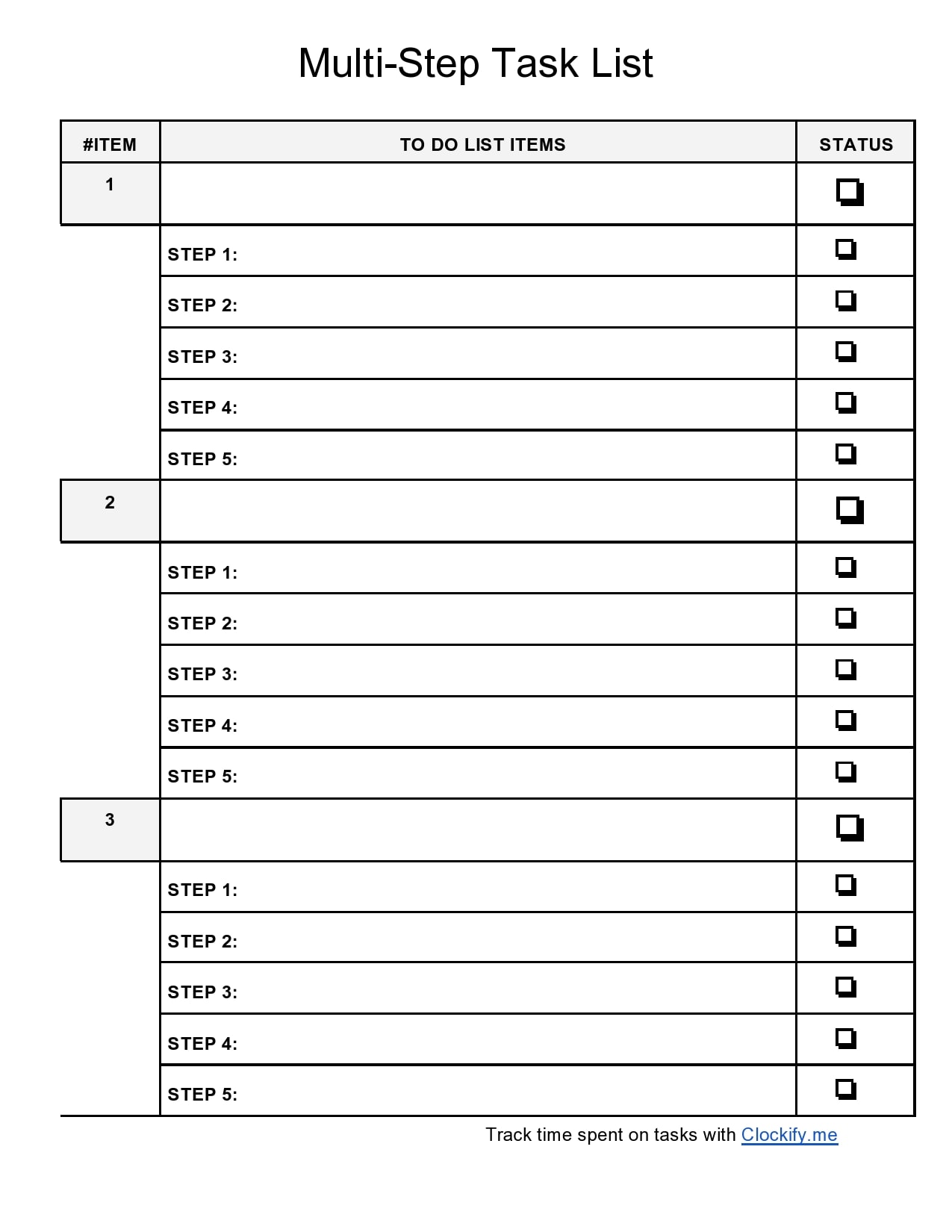 Task S And To Do Lists Templates - task list