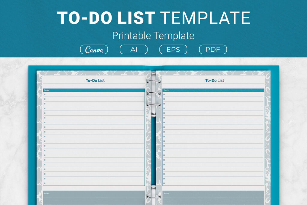 Template For A Todo List - to do list printable template 2