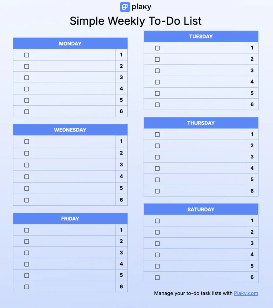 Template Our Things To Do List – to do list templates Template Our Things To Do List - to do list templates
