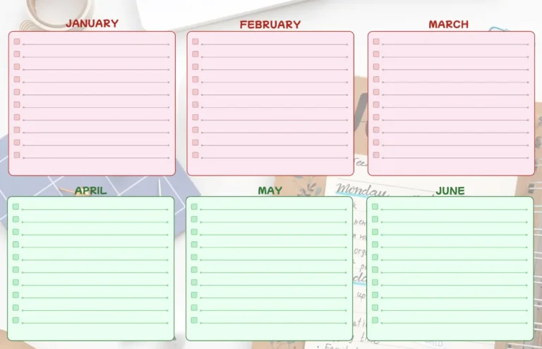 Template To Do List Cute - to do list
