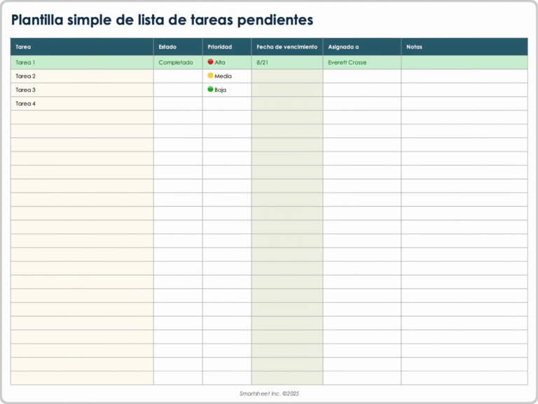 Templates Para Hacer Una Lista - best to do list excel templates