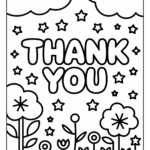 Thank You Coloring Pages Printable - 125+ Thank You Coloring Pages for Kids & Adults (Free)