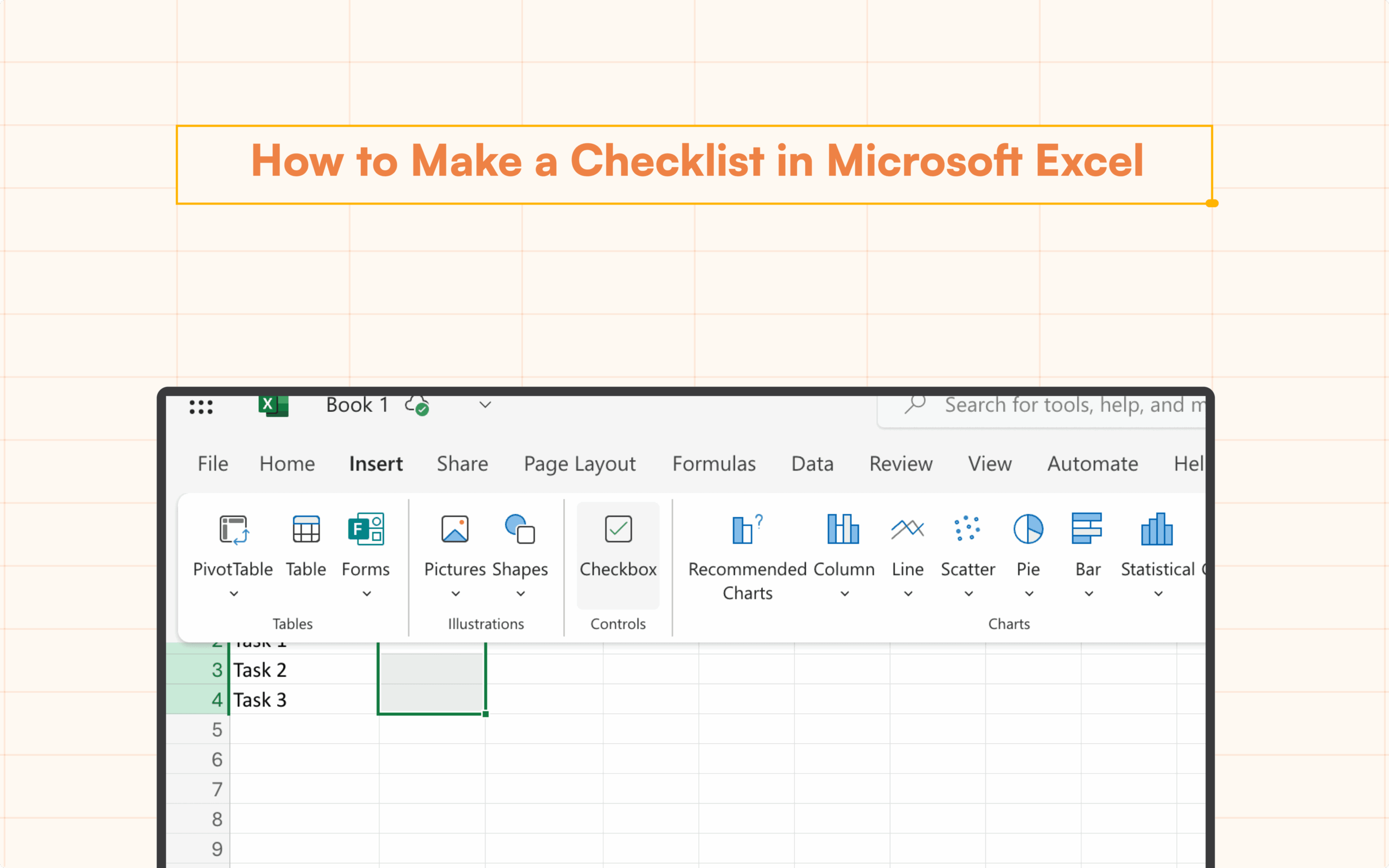 The Most Effective Check List - how to make a checklist in microsoft excel