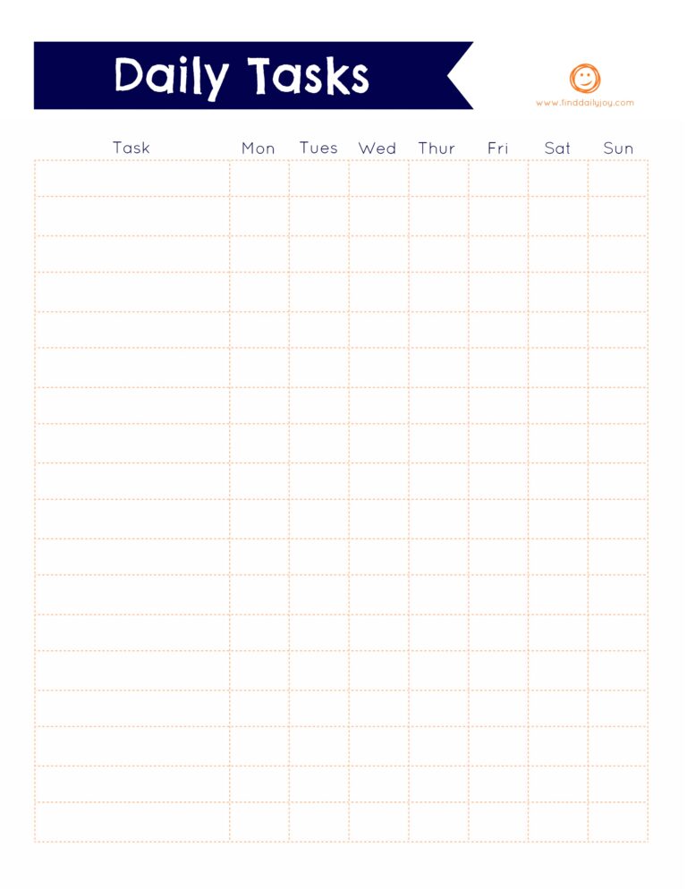 Things To Do List Template Word - to do list free printable