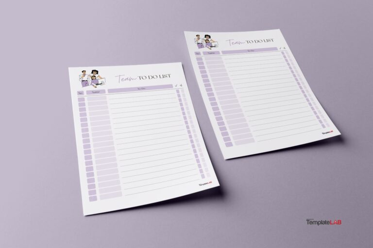 Things To Do Template Word - to do list checklist templates