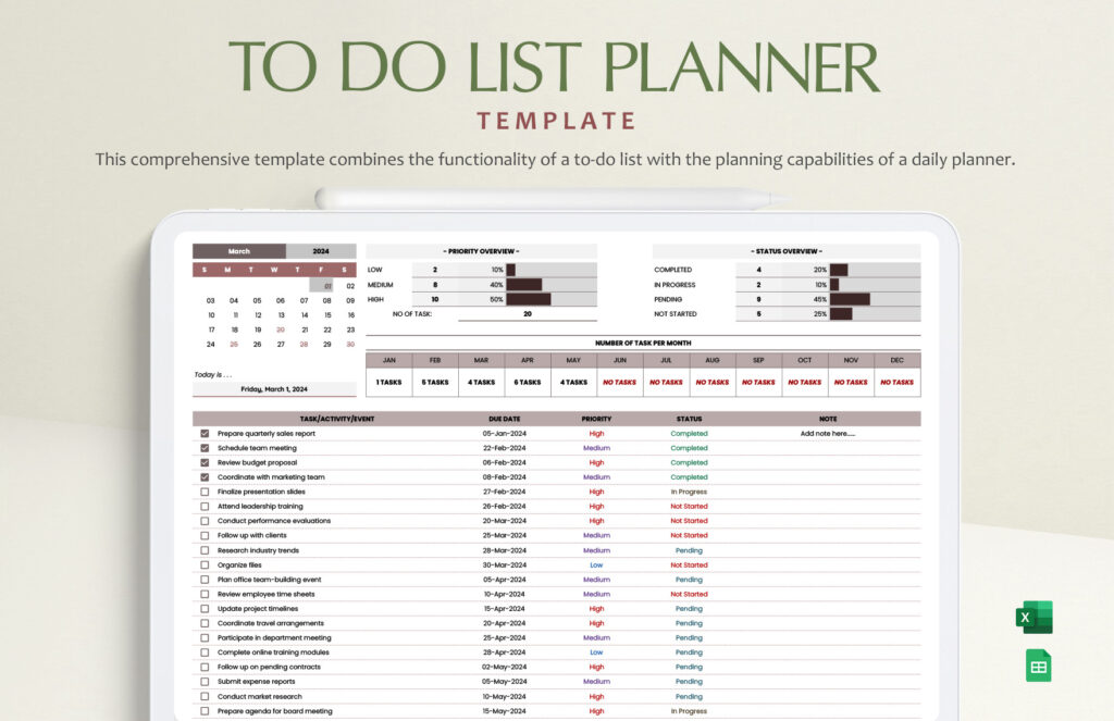 to do list