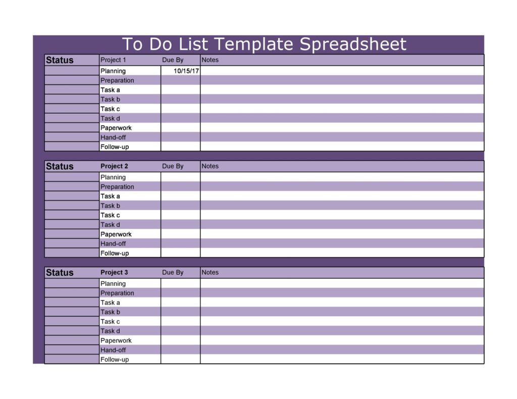 to do list