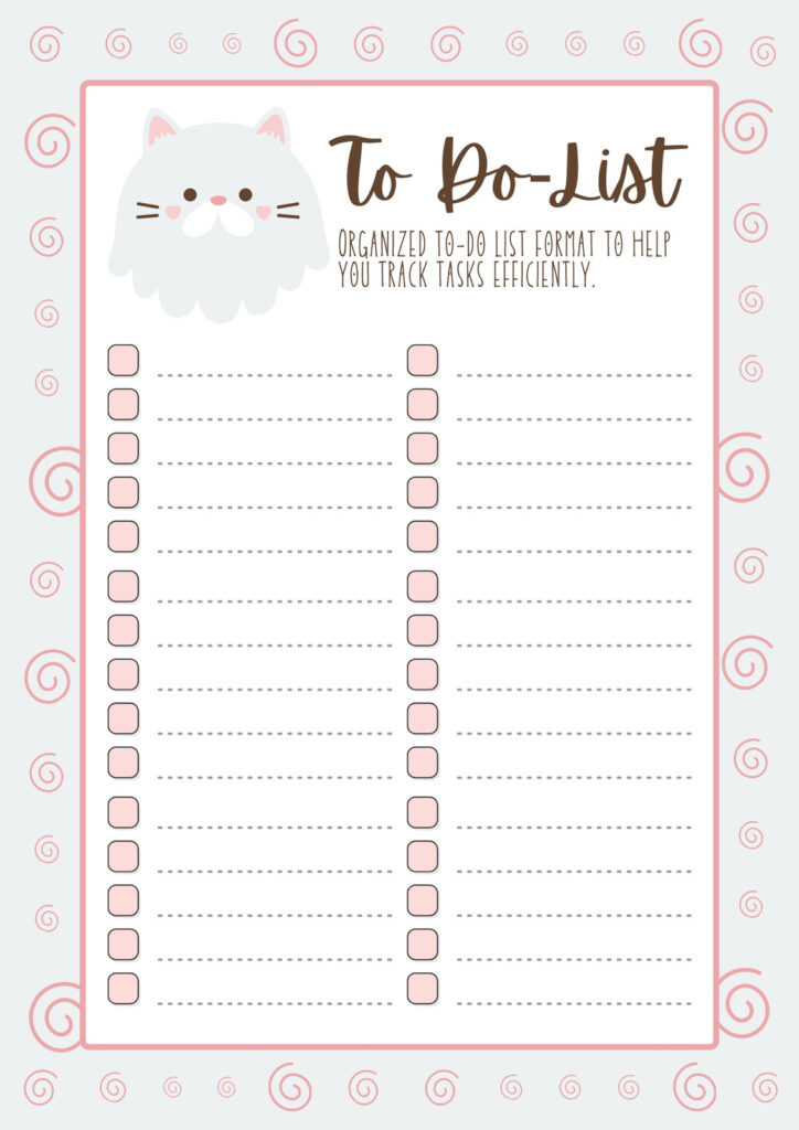 to do list