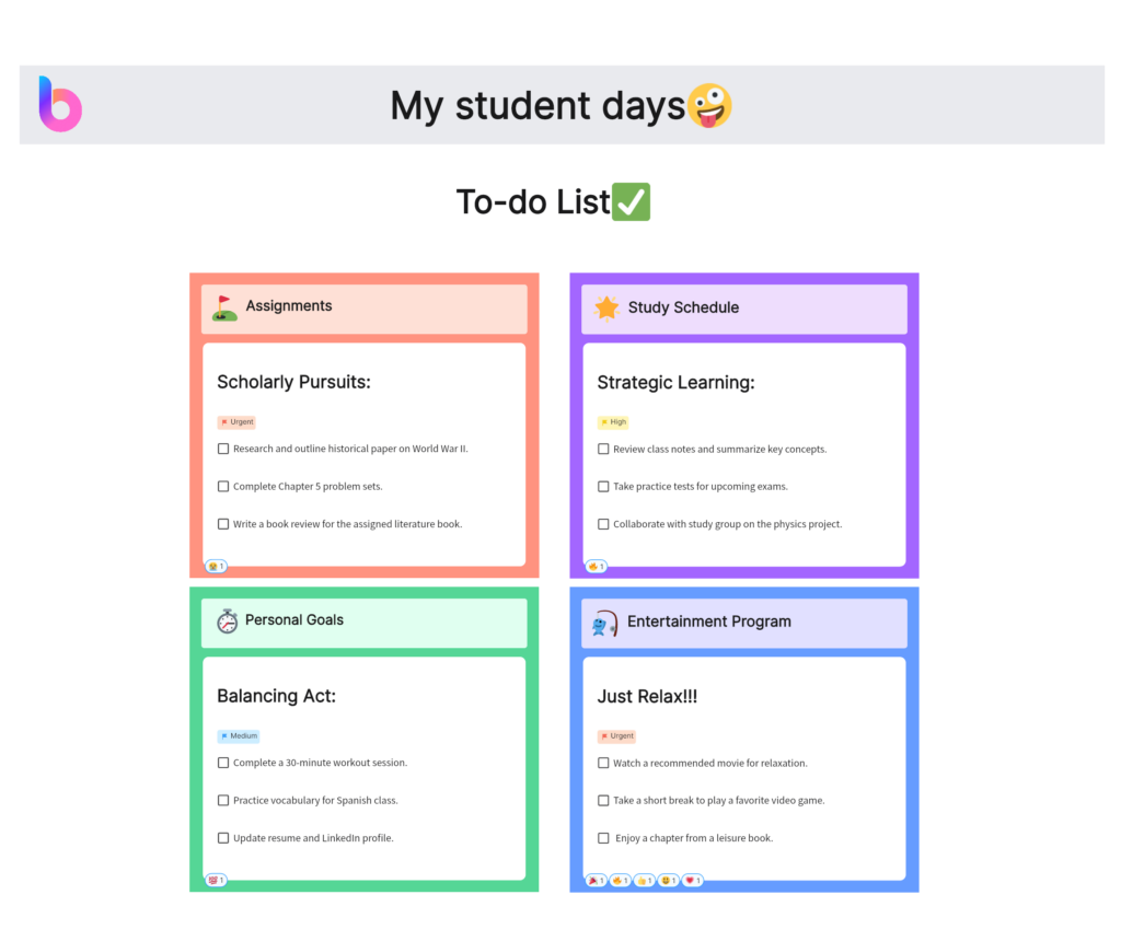 to do list to do list