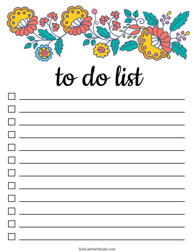 to do list