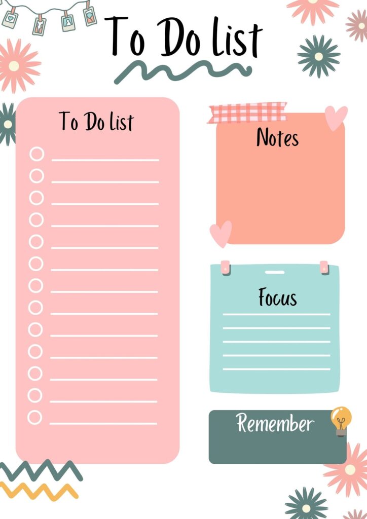 to do list