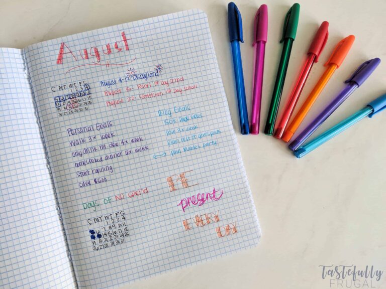 To Do List Bullet Journal Template - personal to do list bullet journal page