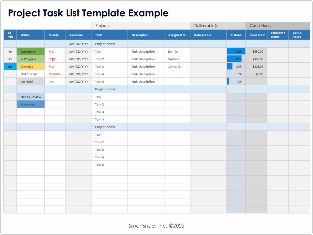 To Do List Follow Up Template - 15 free task list templates